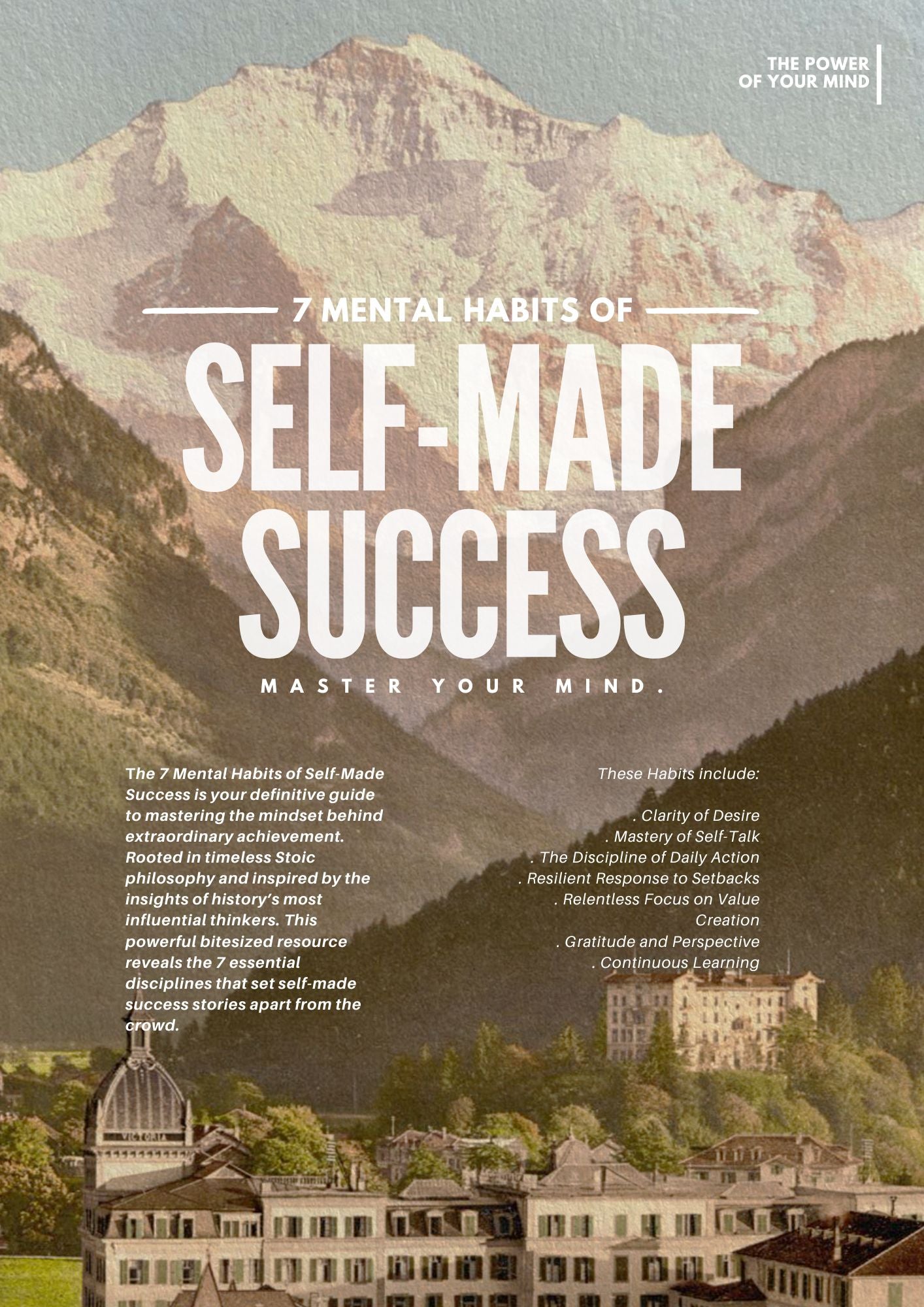 The 7 Mental Habits Of Self-Made Success.
